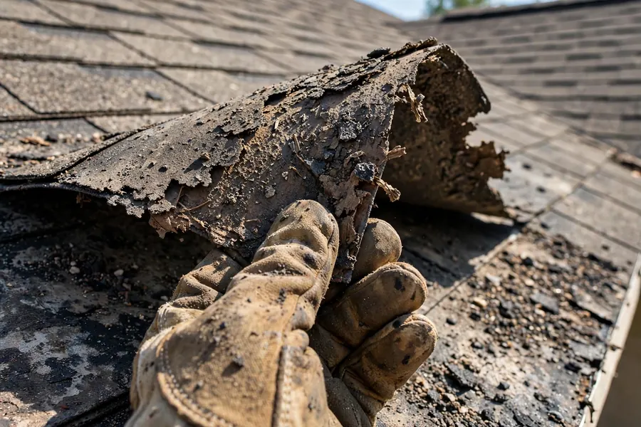Roof age assessment