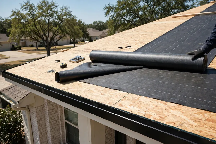 Fresh start for the new roof