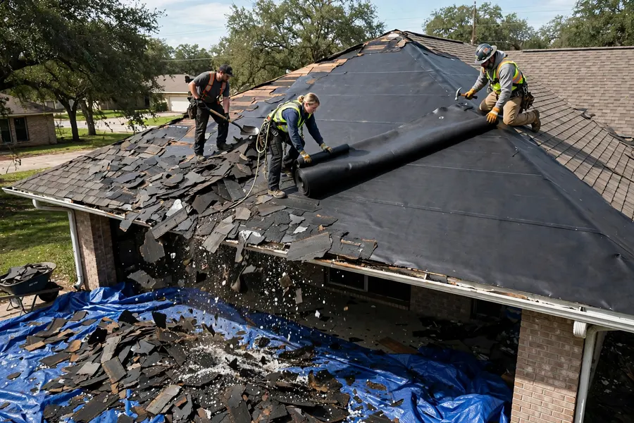 Tear-off and rebuild